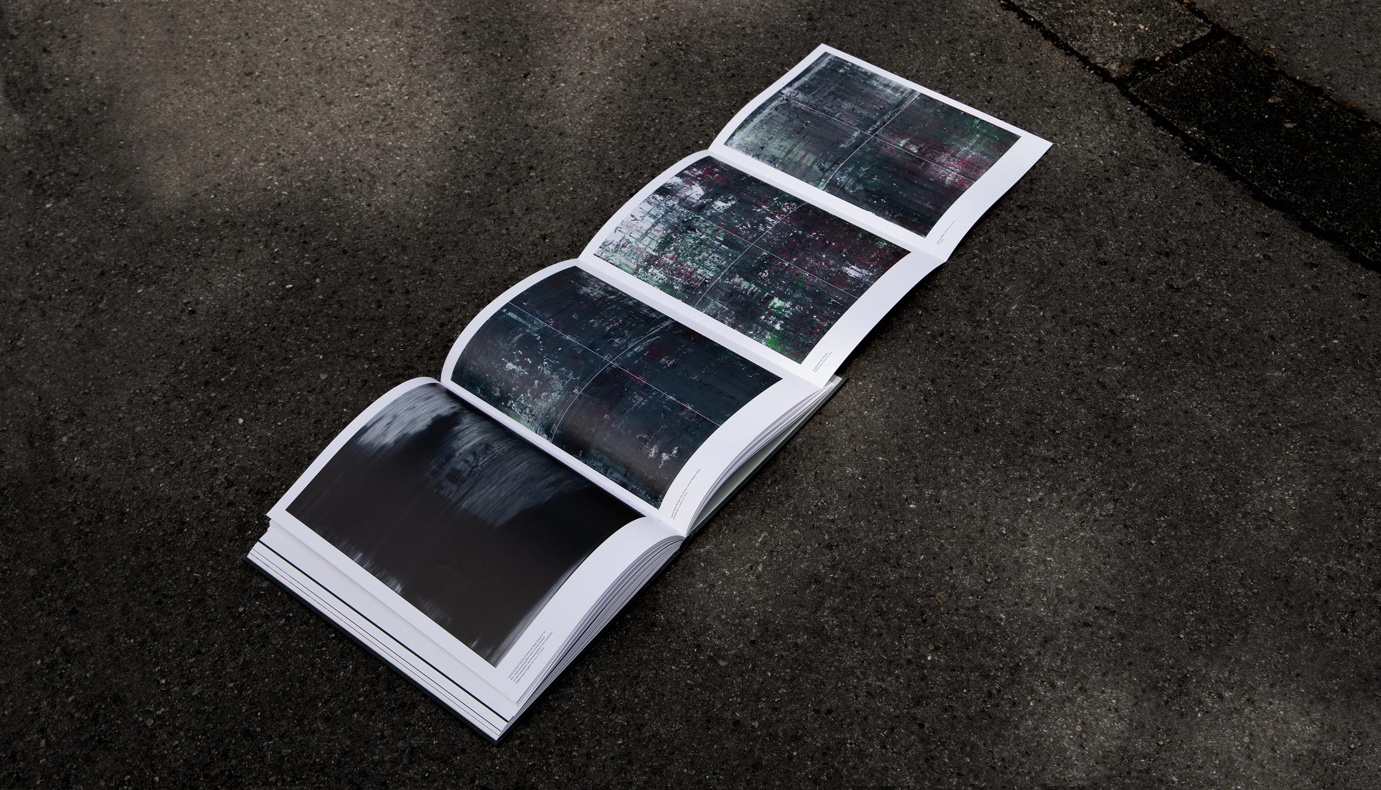 Am Abgrund der Bilder, Art Catalog, Michael Müller, Alien Athena Foundation, De Gruyter, Deutscher Kunstverlag, Städel Museum Frankfurt, editorial design, publication