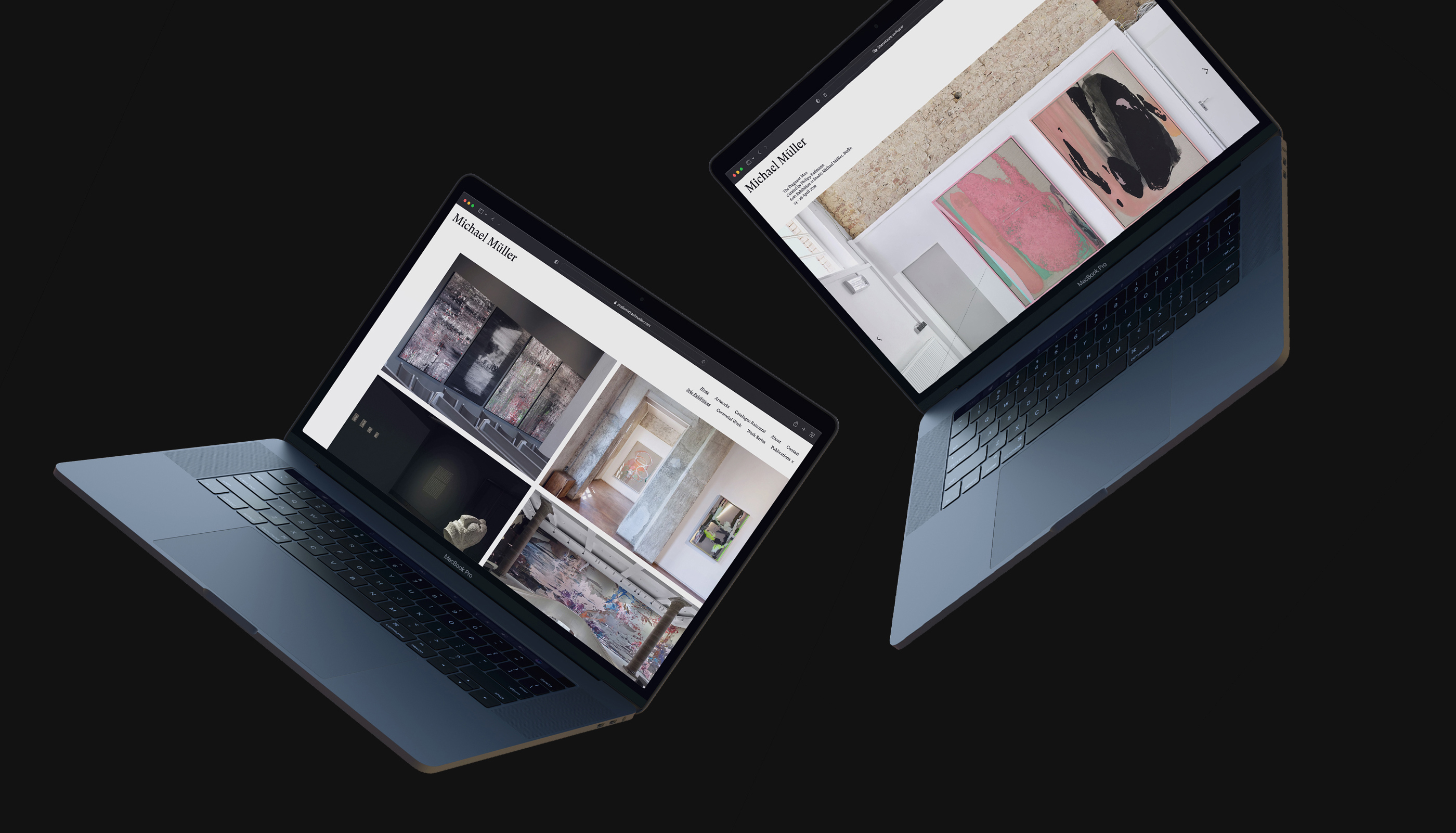 Studio Michael Müller, web design, ux ui, branding, visual identity