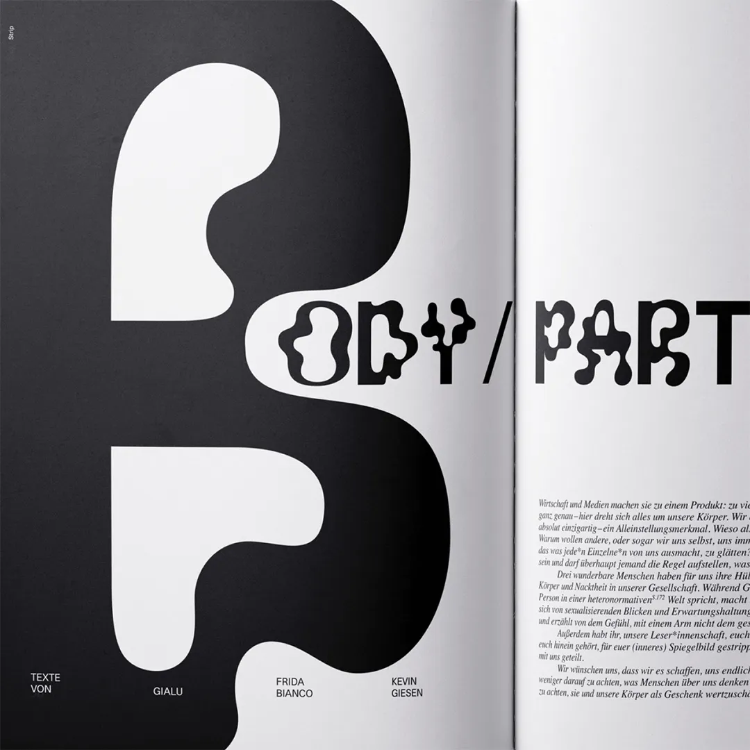 item Magazin #4, strip, HTW Berlin, Design Department, student magazine
