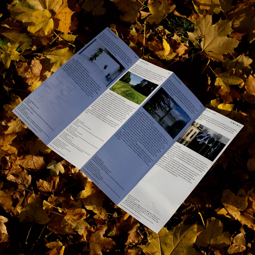 Very Contemporary, editorial design, flyer