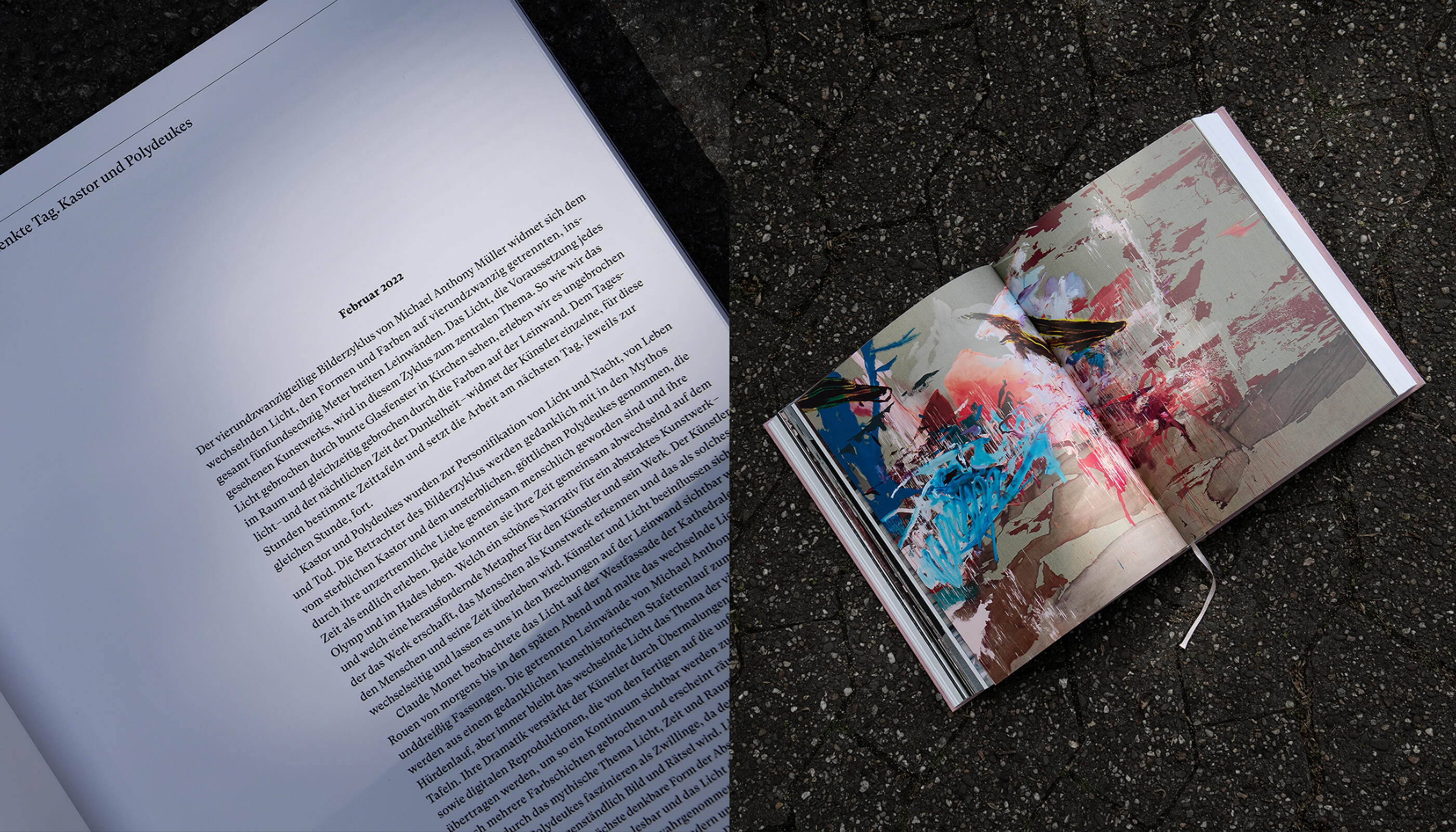 Studio Michael Müller, Deutscher Kunstverlag, De Gruyter, Catalogue Raisonné, Der geschenkte Tag, Publikation, Editorial Design