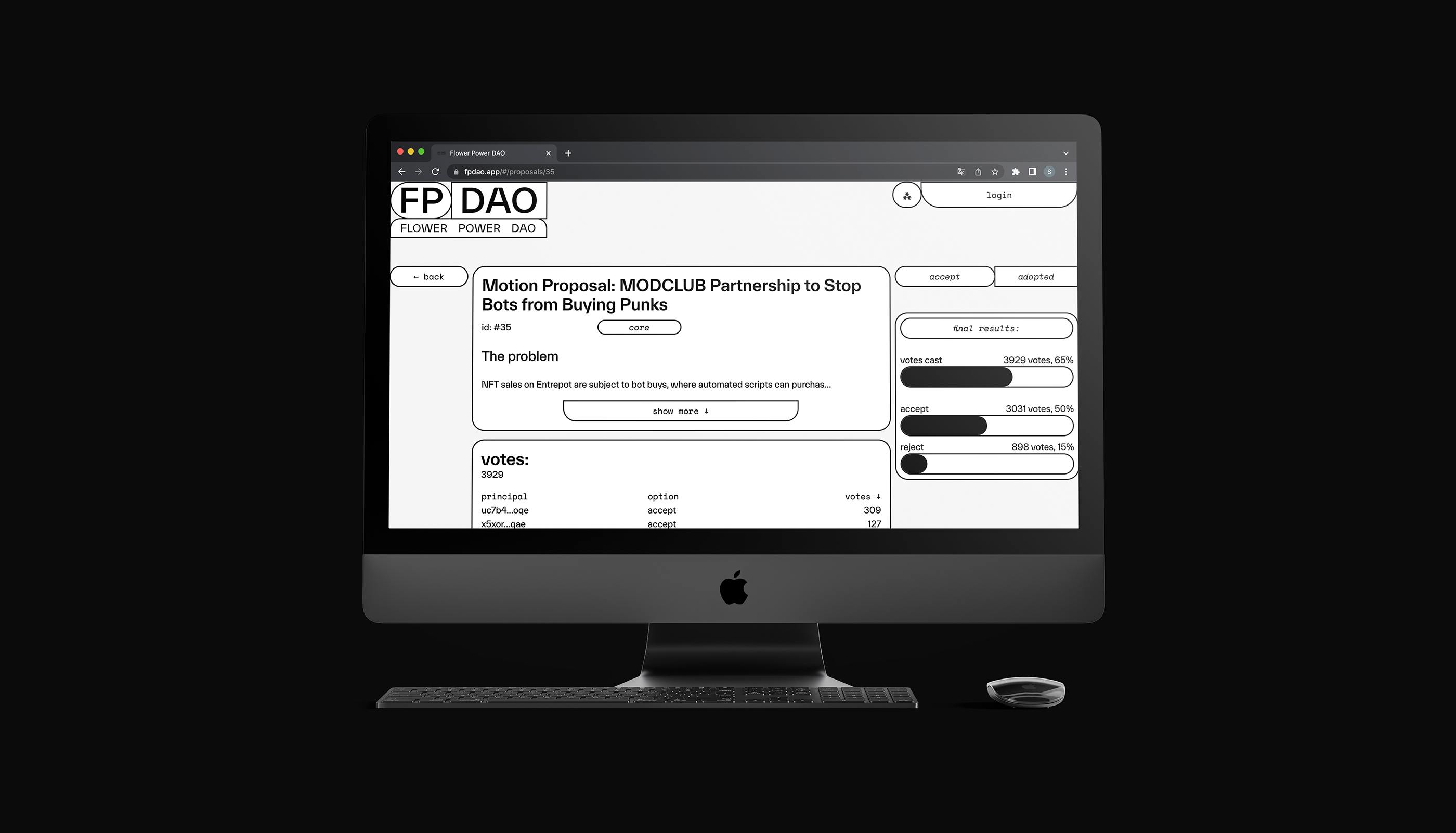fpdao, web design, visual identity, logo design, branding, NFTweb 3, blockchain