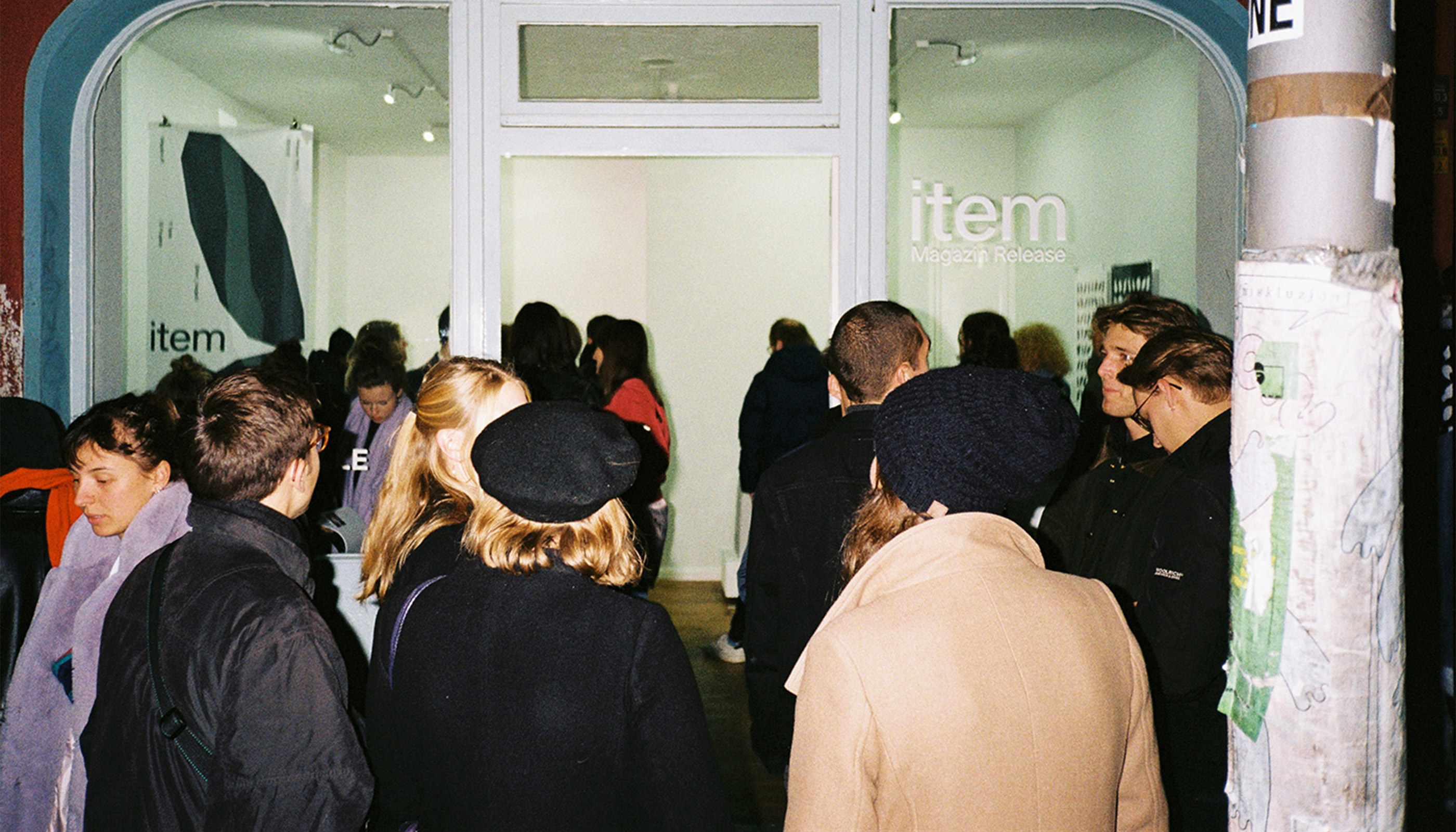 item Magazin #1, editorial design, student magazine, publication, poster design, logo design, visual identity, branding