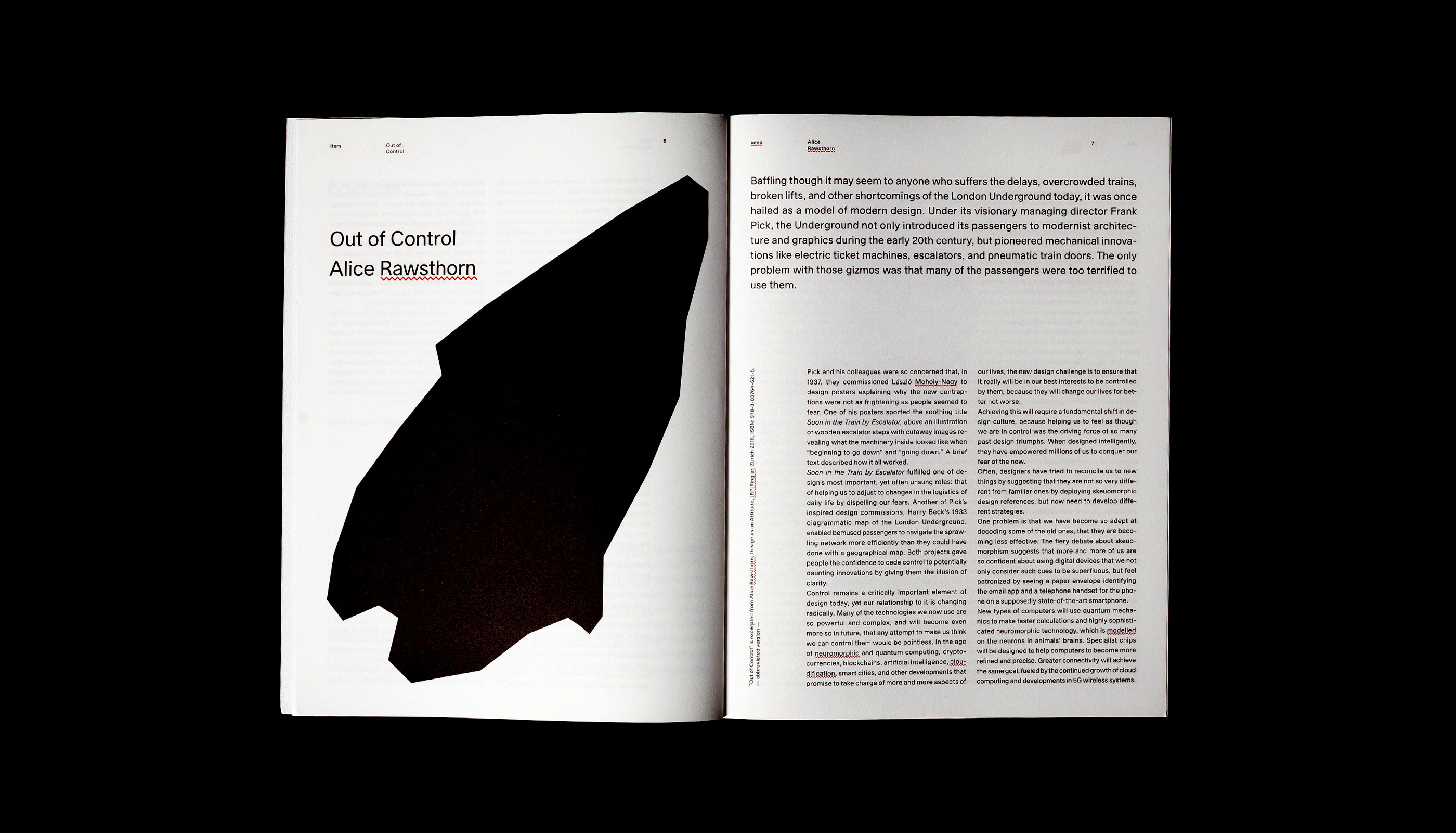 item Magazin #1, editorial design, student magazine, publication, poster design, logo design, visual identity, branding