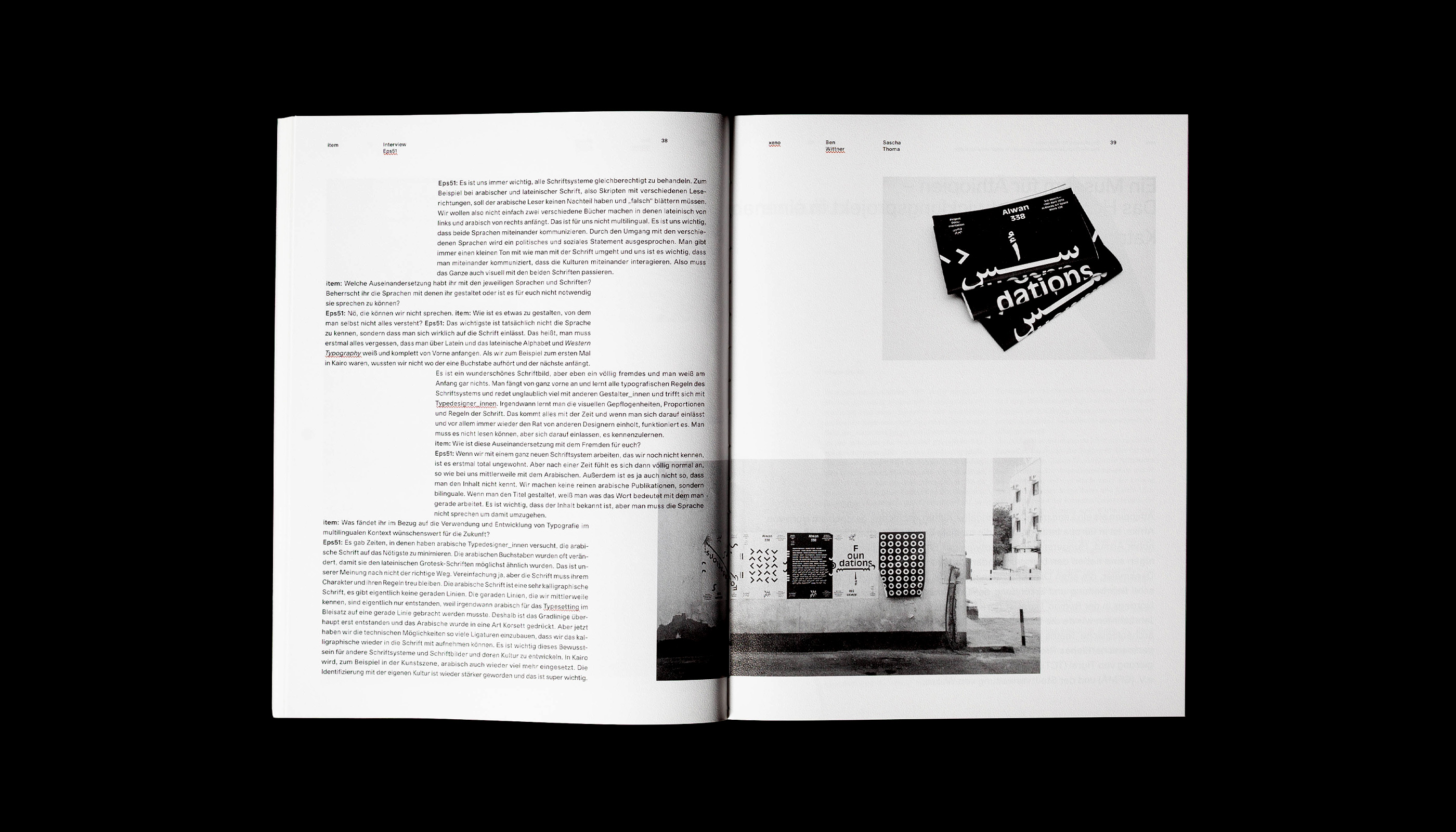 item Magazin #1, editorial design, student magazine, publication, poster design, logo design, visual identity, branding