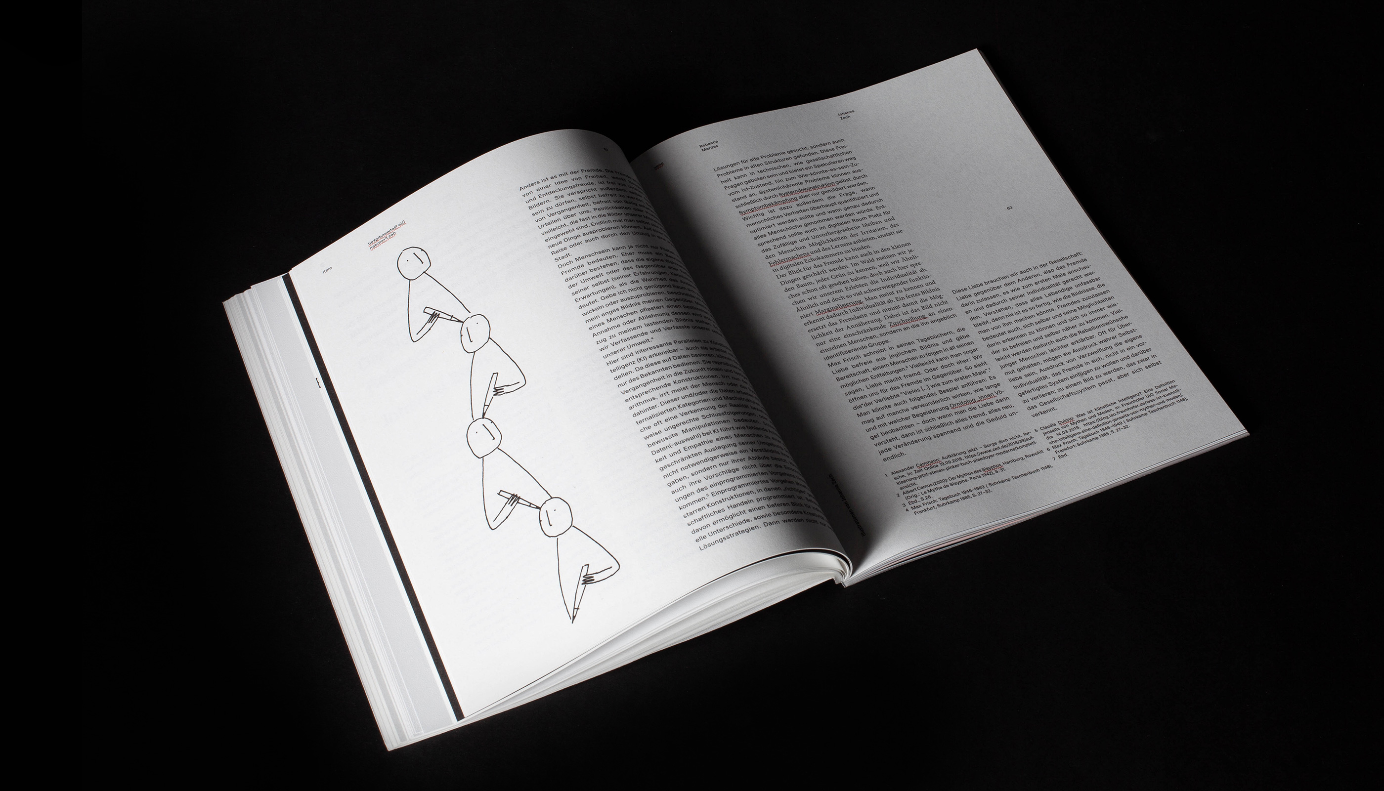 item Magazin #1, editorial design, student magazine, publication, poster design, logo design, visual identity, branding