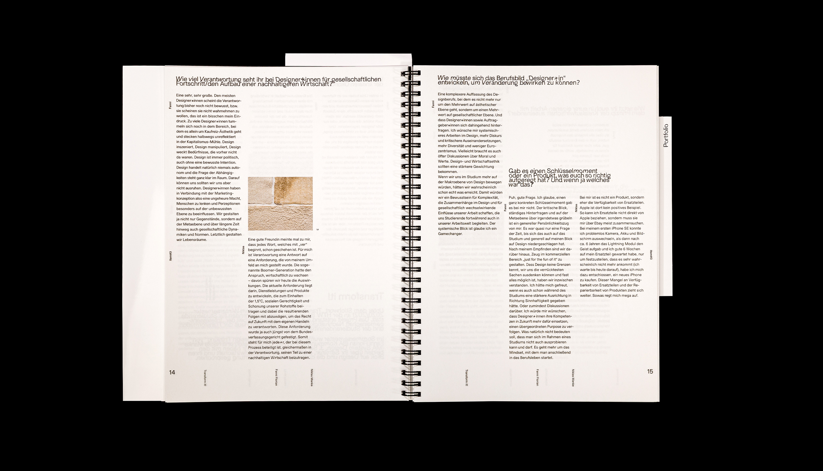 item Magazin #3, editorial design, teaching assignment, HTW Berlin, Design Department, Publication
