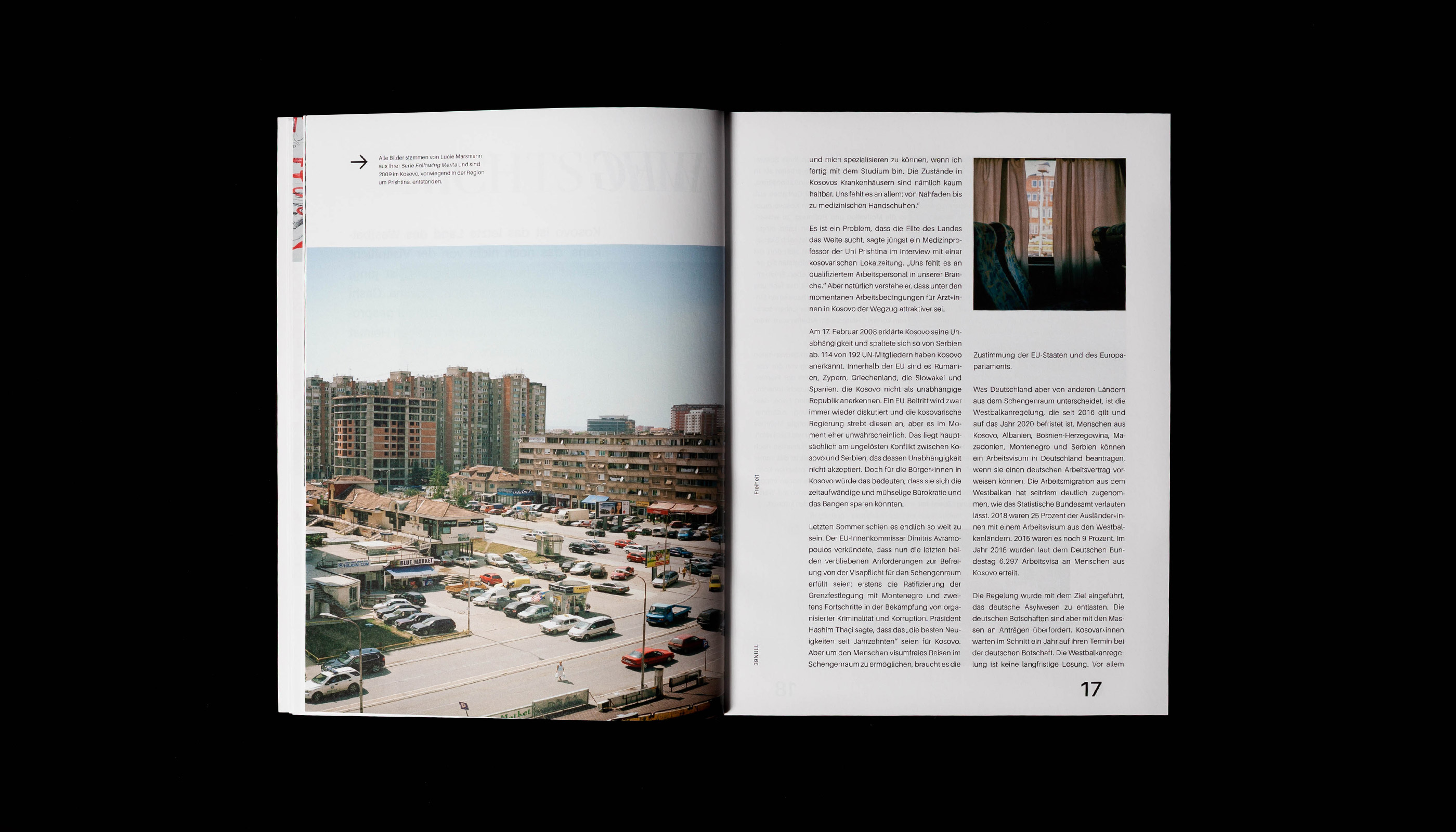 39NULL Magazin, Südtirol, editorial design, redesign, typography research