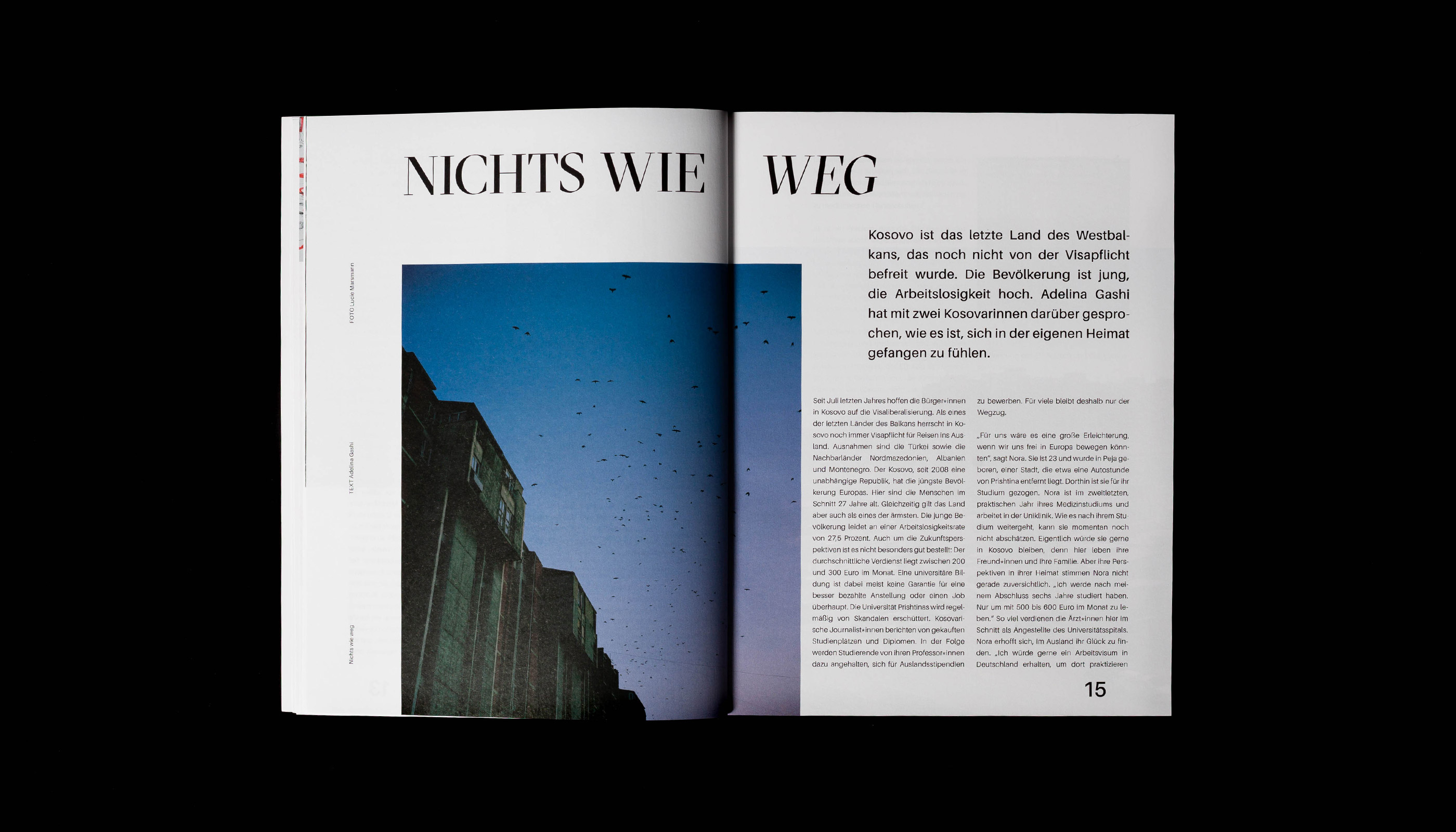 39NULL Magazin, Südtirol, editorial design, redesign, typography research