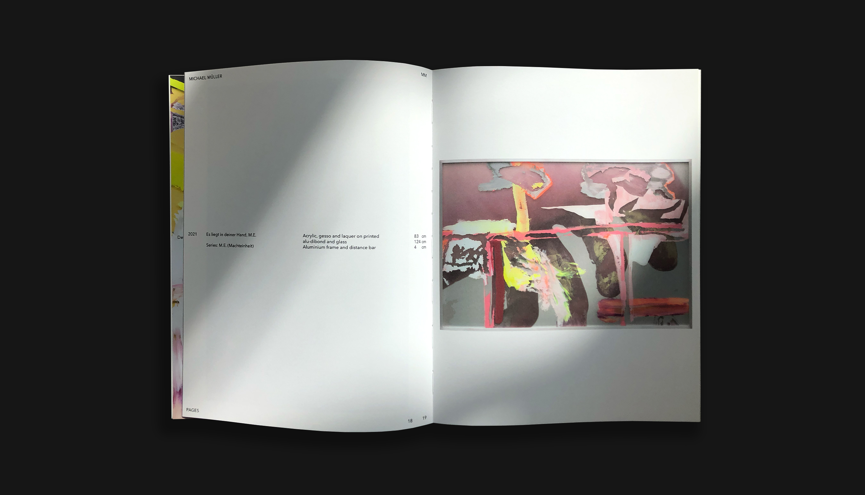 Studio Visit Catalog, Michael Müller, Berlin, editorial design, publication, print