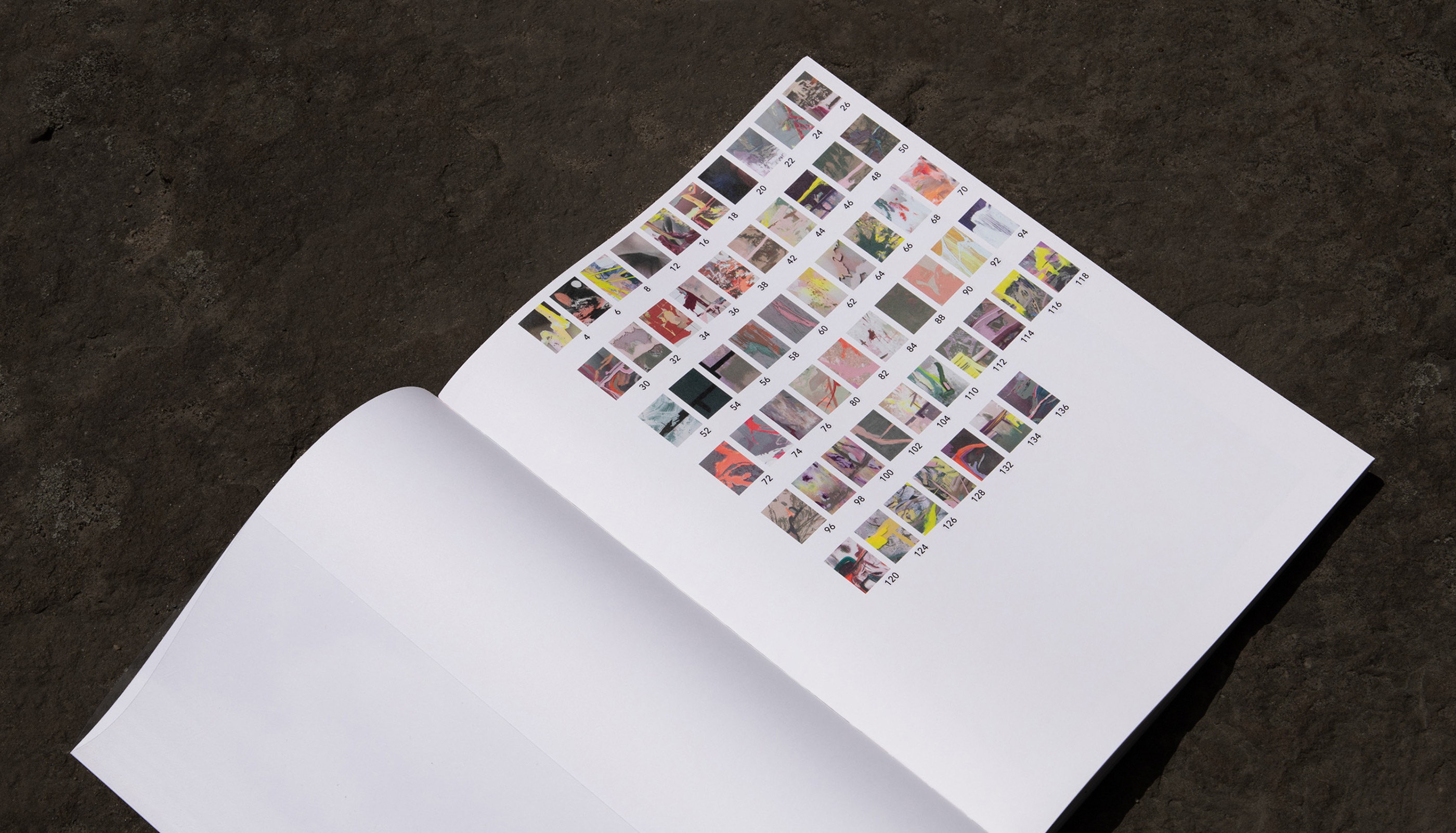 Studio Visit Catalog, Michael Müller, Berlin, editorial design, publication, print