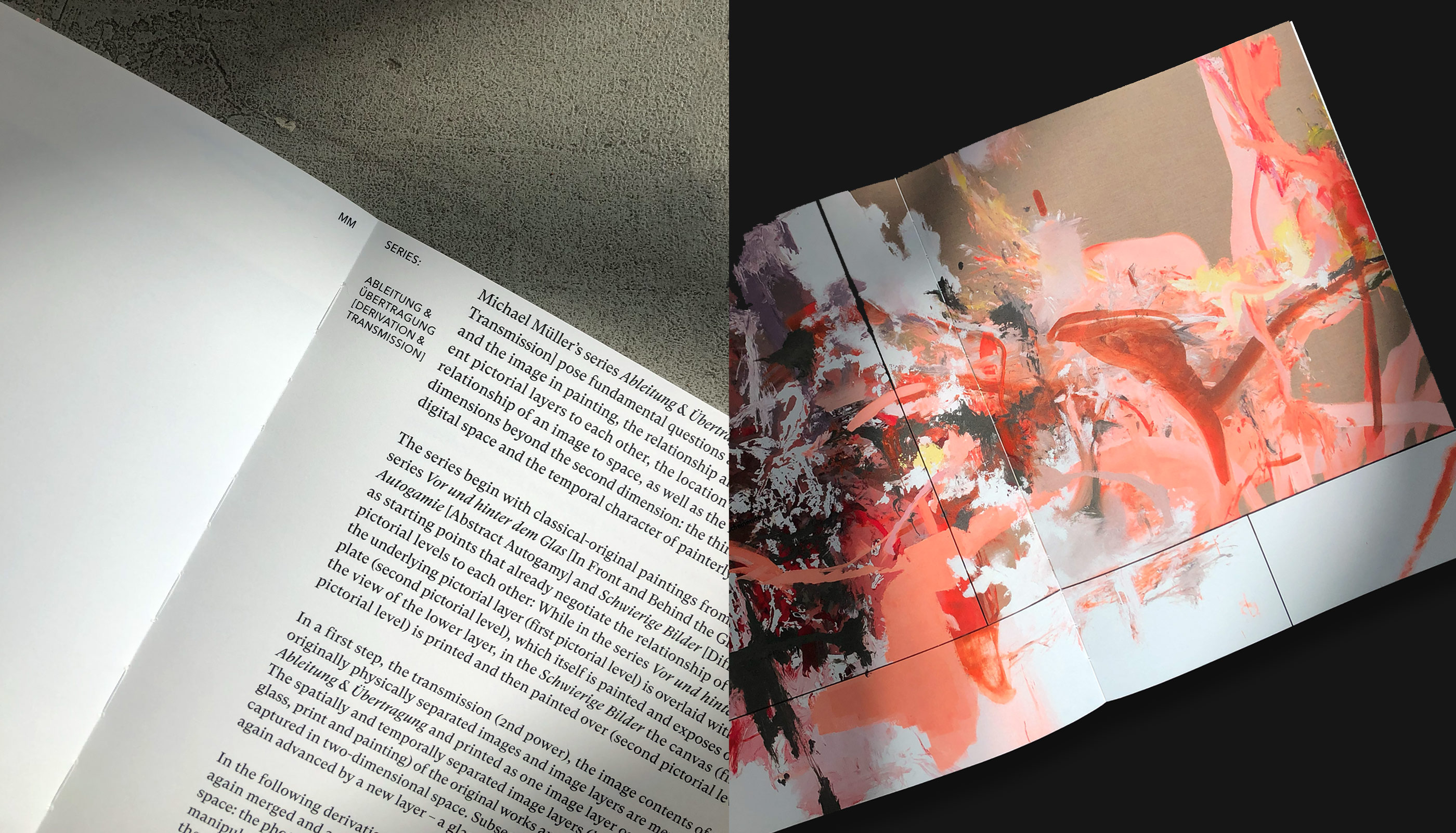 Studio Visit Catalog, Michael Müller, Berlin, editorial design, publication, print