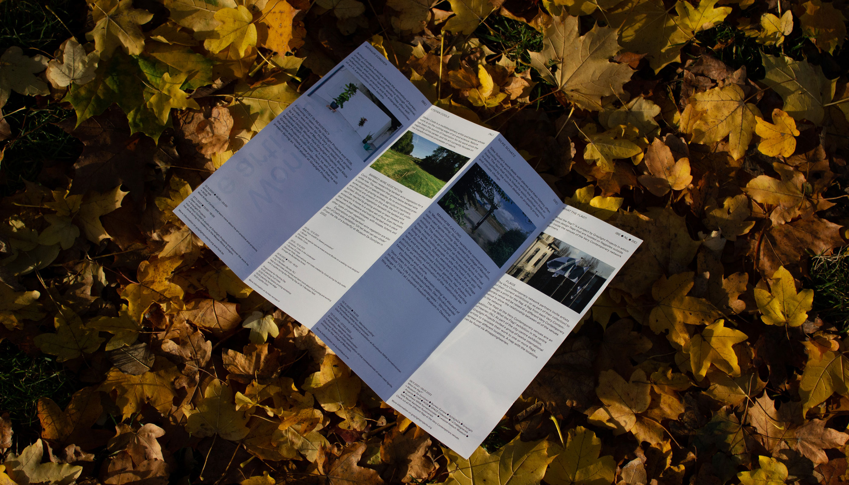 Very Contemporary, brochure, printed matter, editorial design, poster, flyer